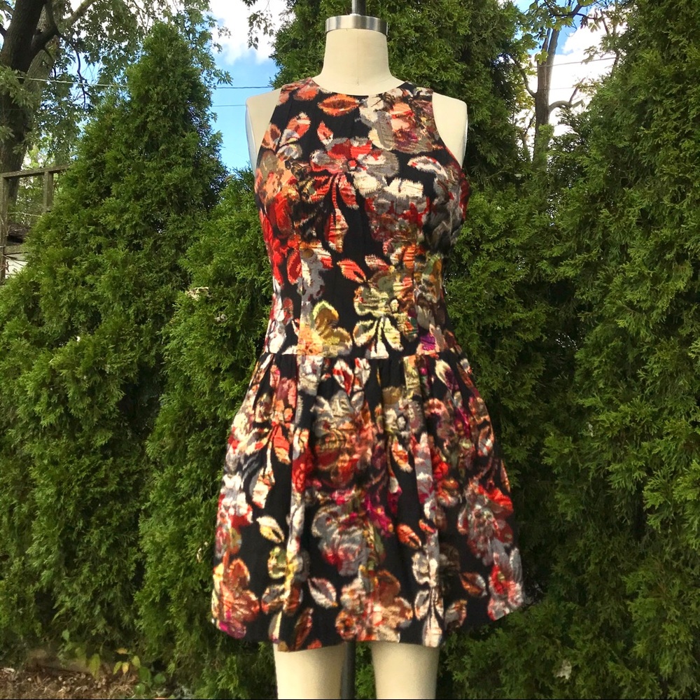 Anthropologie Leifsdottir Sleeveless Floral Dress